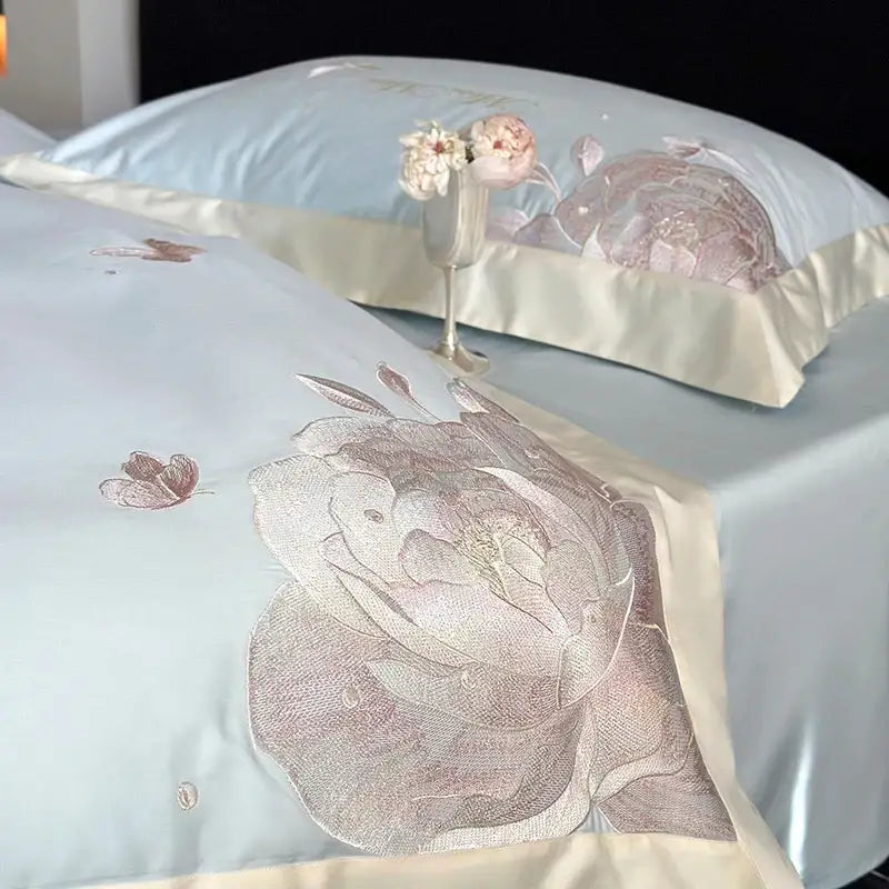 Blue Egyptian Cotton Bedding