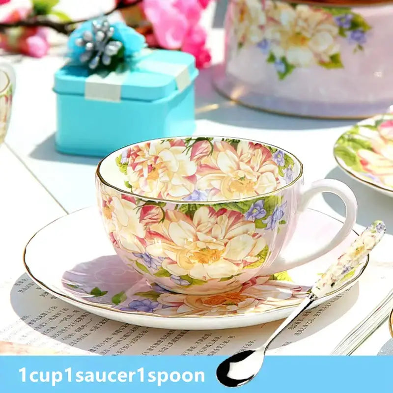 Pastel Porcelain Tea Set