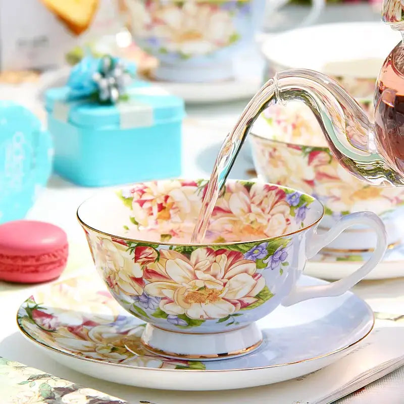 Pastel Porcelain Tea Set