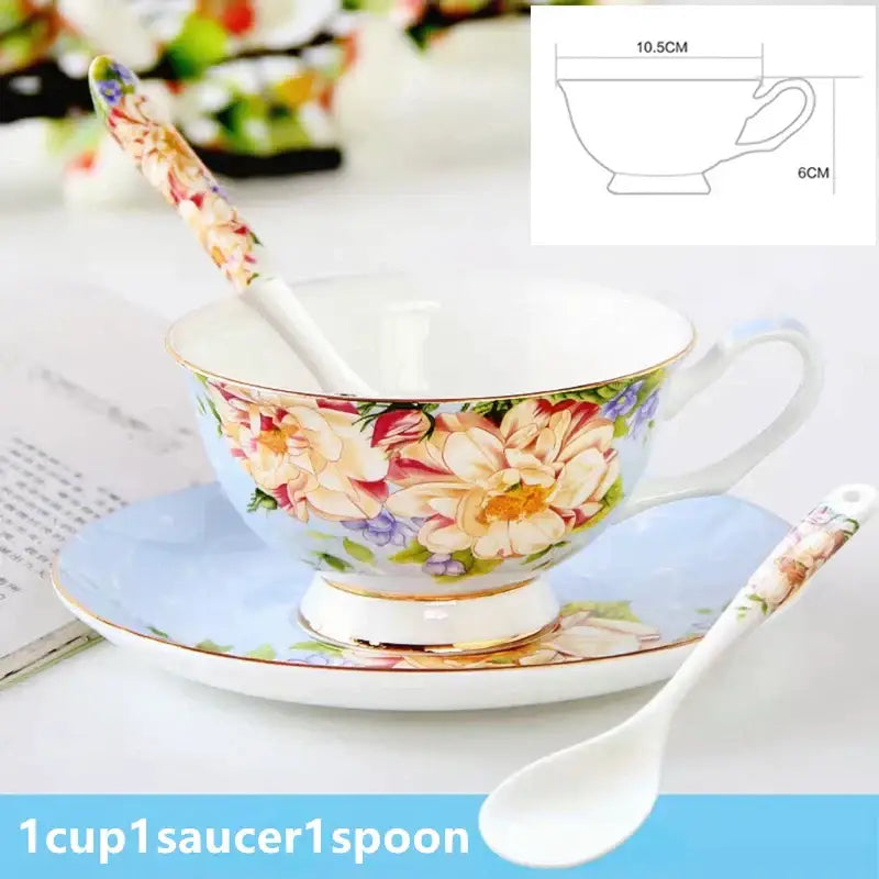 Pastel Porcelain Tea Set
