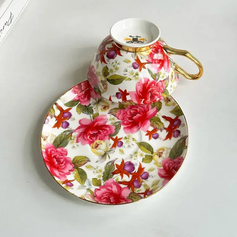 Pattern Porcelain Coffee Set