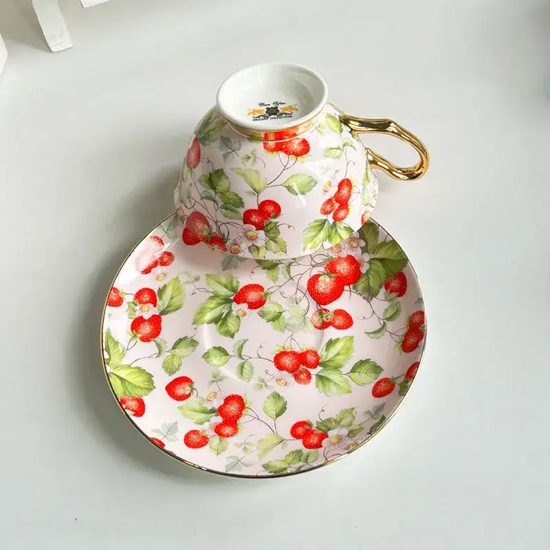 Pattern Porcelain Coffee Set