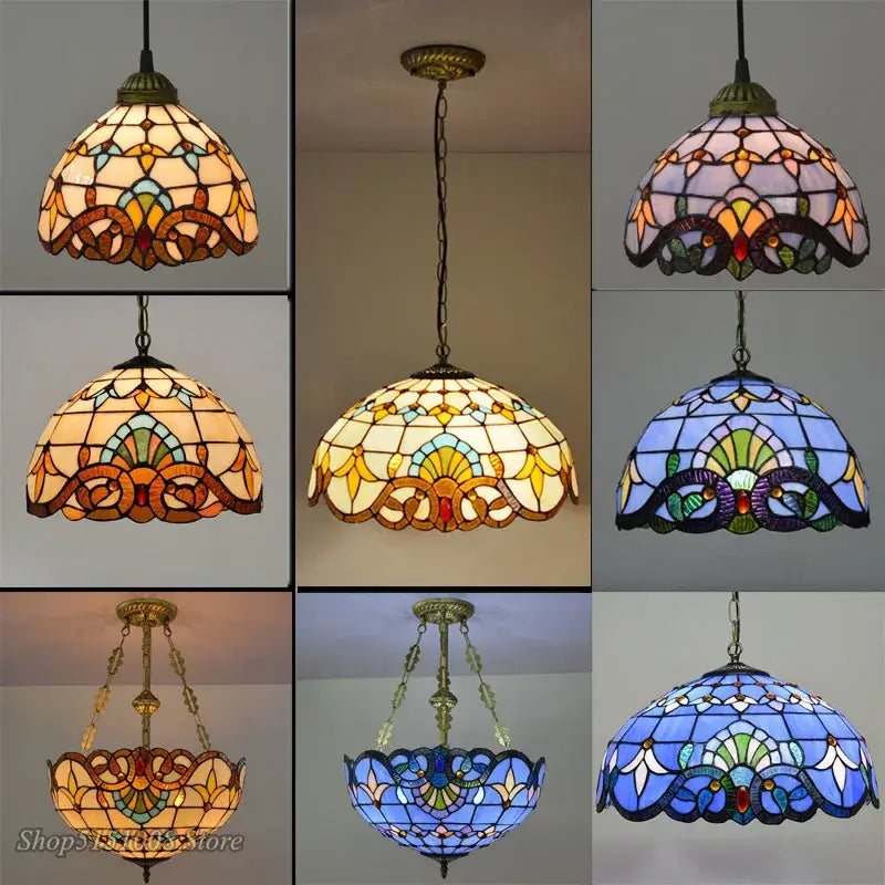 Baroque Tiffany Pendant Light