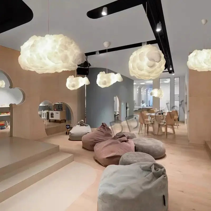 White Cloud Ceiling Chandelier