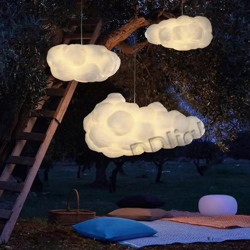 White Cloud Ceiling Chandelier