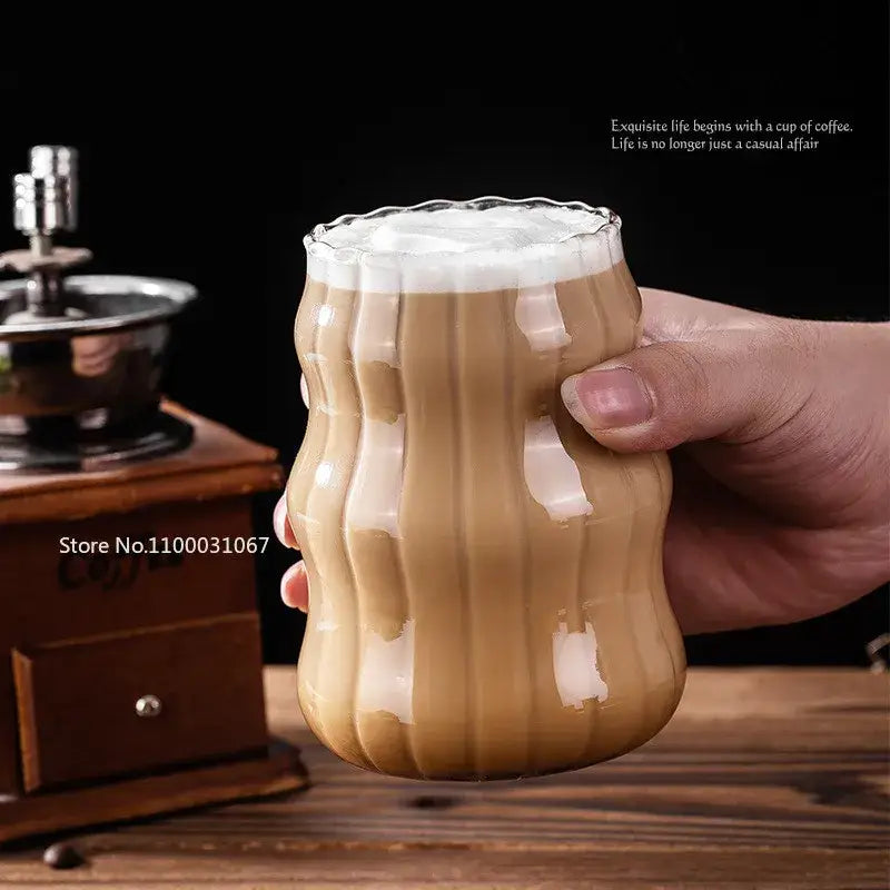 Clear Glass Mug Set