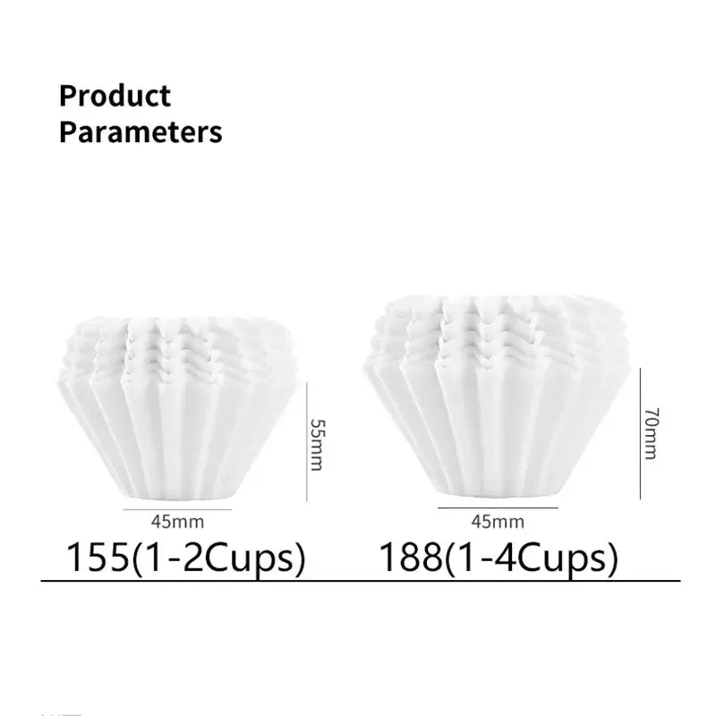 White Paper Coffee Filters