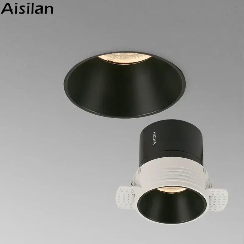 White Frameless LED Downlight