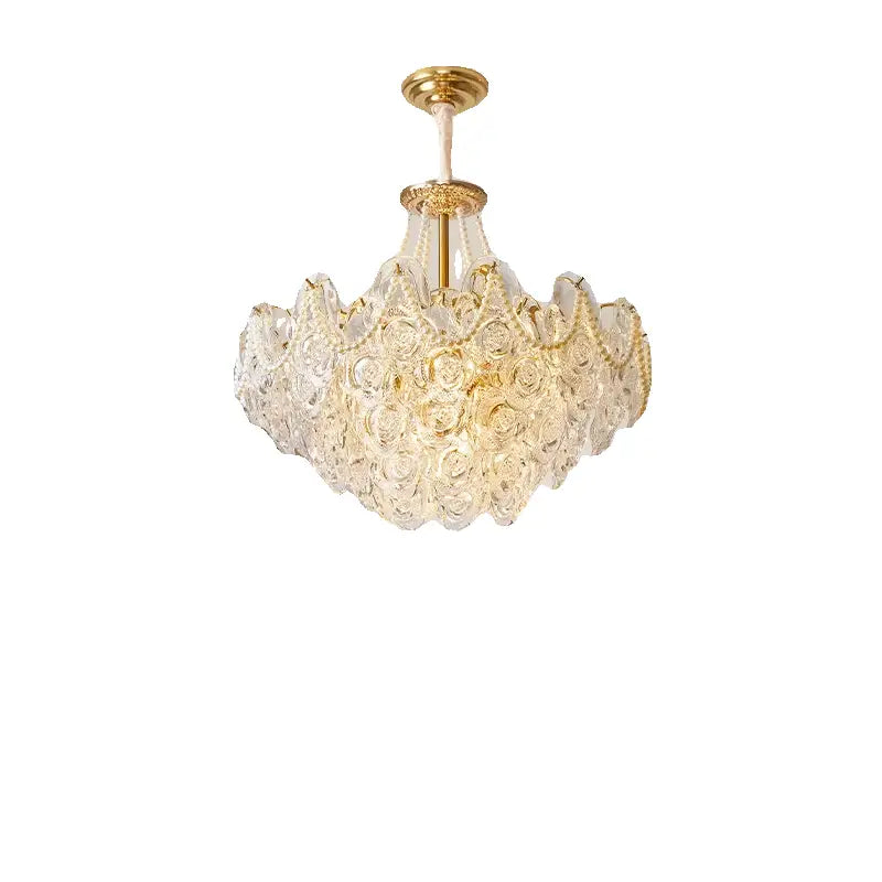 Pearl Rose Gold Chandelier