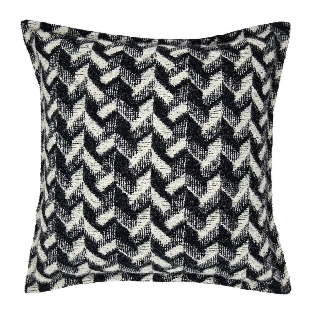 Black White Zigzag Pillowcase