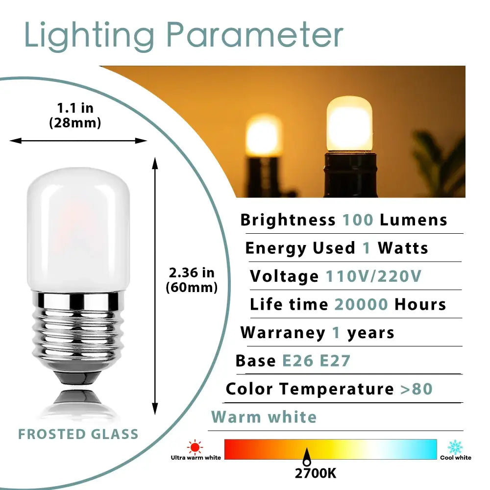 Dimmable Tubular LED Bulbs
