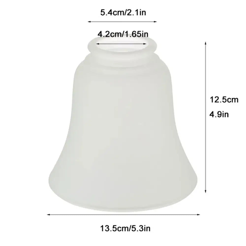 Glass Bell Ceiling Fan Shades