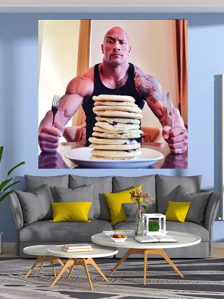 Blueberry Pancakes Tapestry