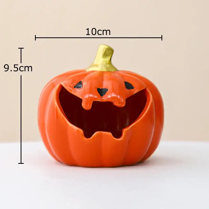 Ceramic Pumpkin Ashtray