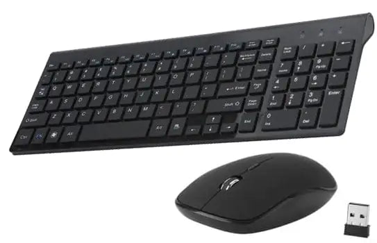 Wireless Keyboard And Ergonomic Mouse Set