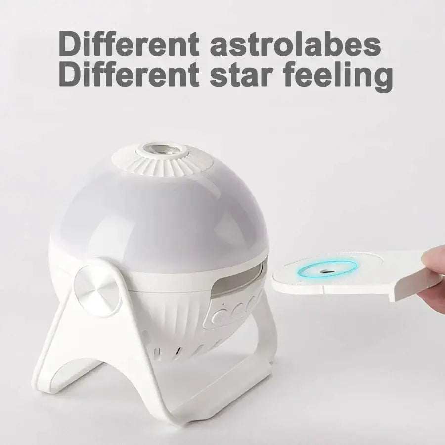 White Planetarium Light Projector