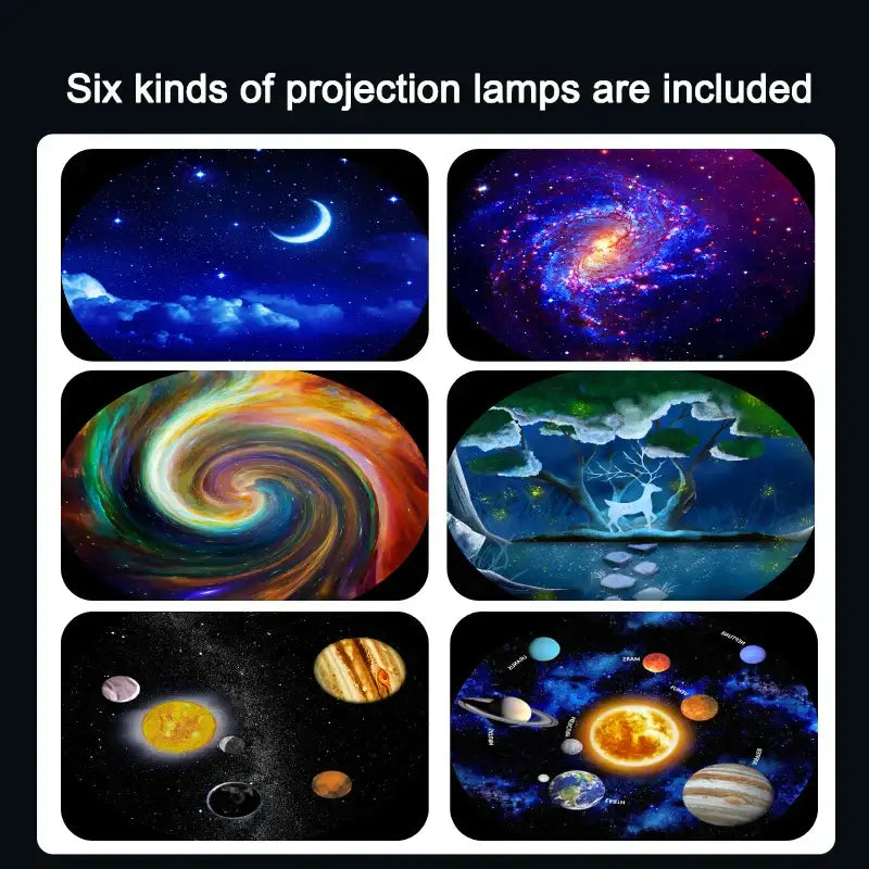 White Planetarium Light Projector