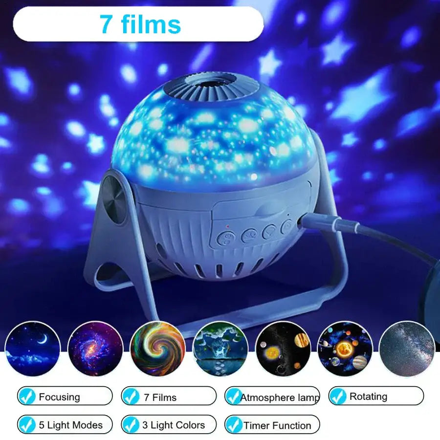 White Planetarium Light Projector