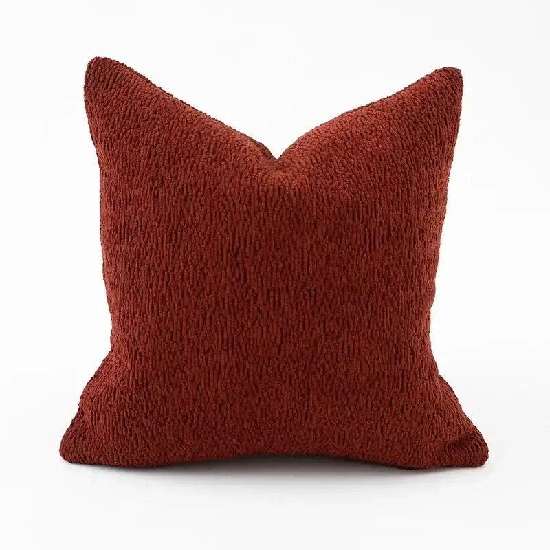 Black Cream Jacquard Pillow