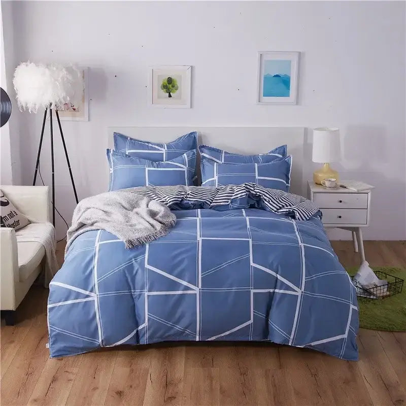 Blue Coral Fleece Blanket 220x240cm