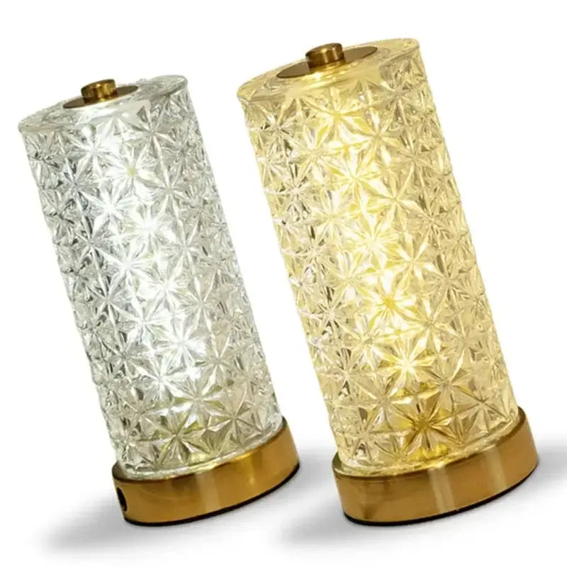 Crystal Glass Table Lamp