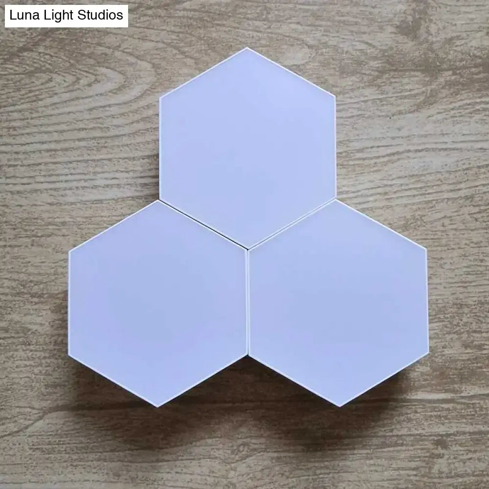 Hexagon LED Wall Lights