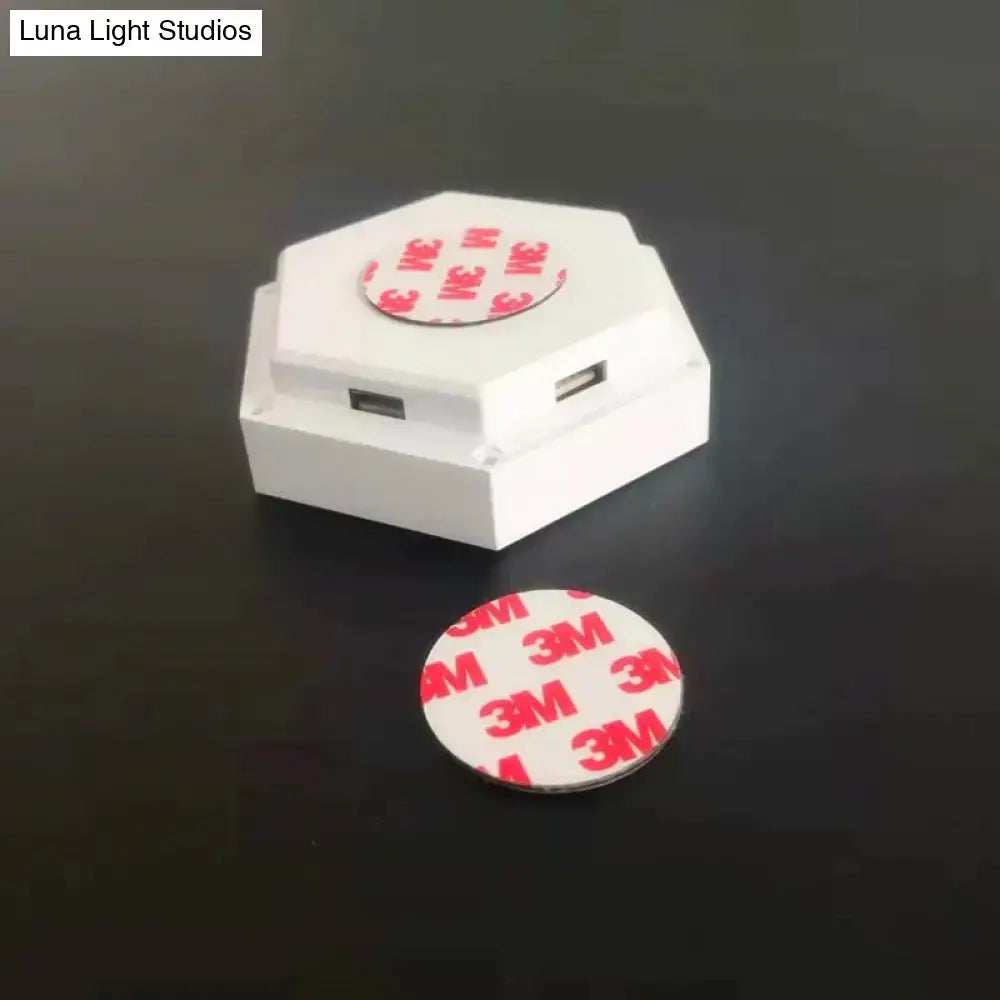 Hexagon LED Wall Lights