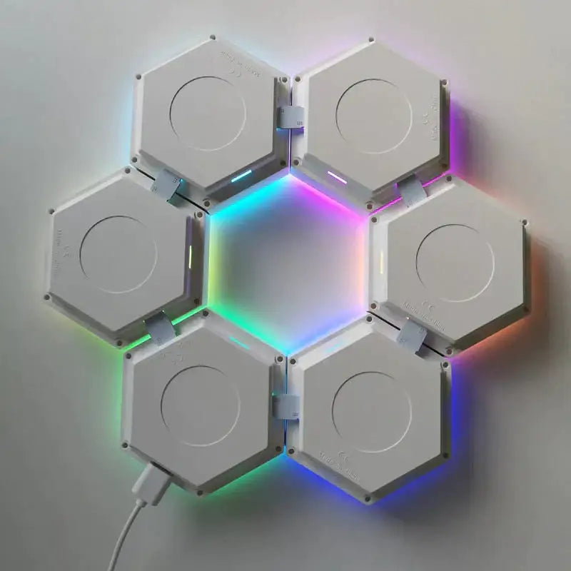 Hexagon LED Wall Lights