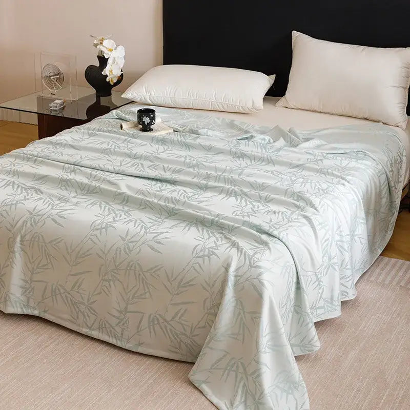 Pink Bamboo Summer Blanket