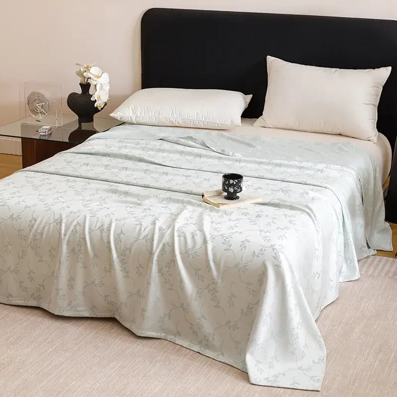 Pink Bamboo Summer Blanket