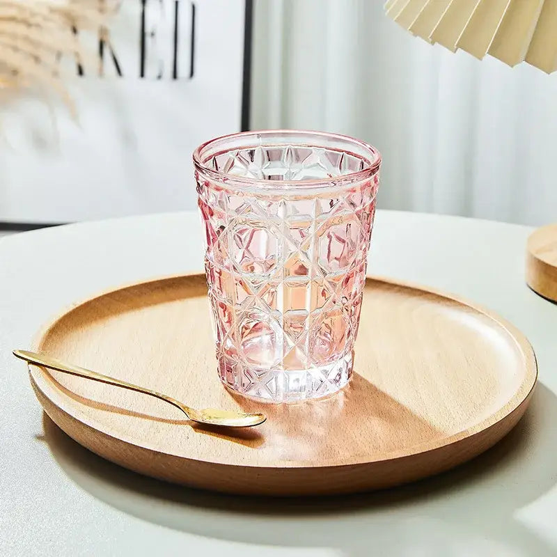 Amber Heavy Whiskey Glass