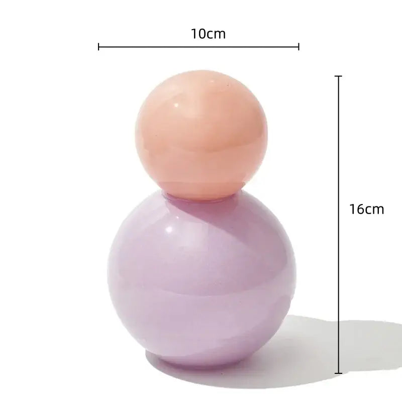 Sphere Glass Storage Vase
