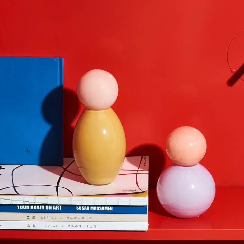 Sphere Glass Storage Vase