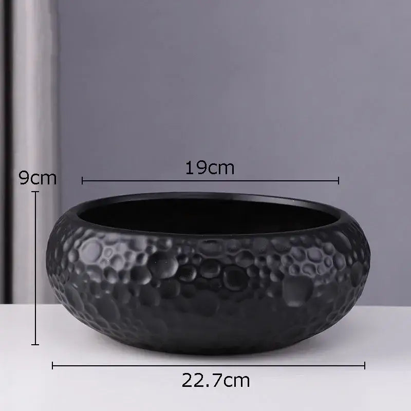 Stacked Ceramic Vase Trio