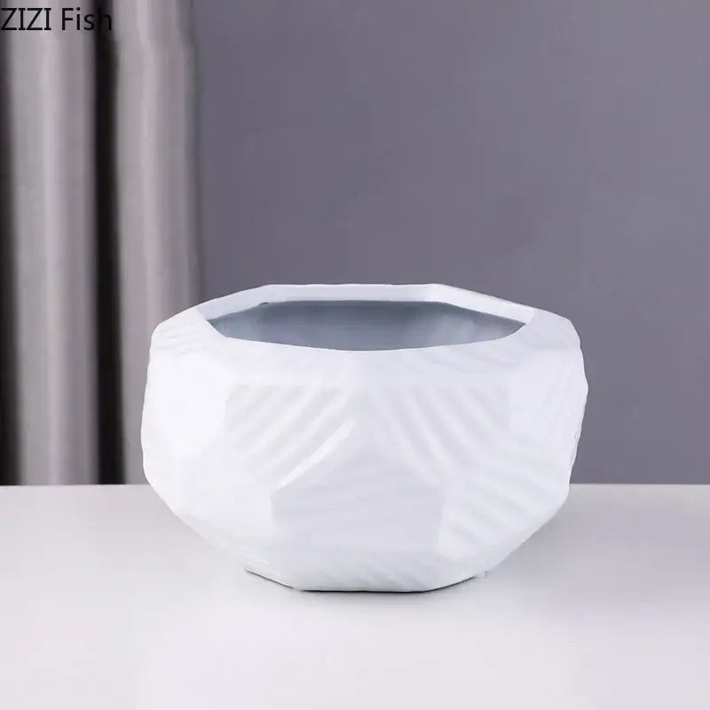 Stacked Ceramic Vase Trio