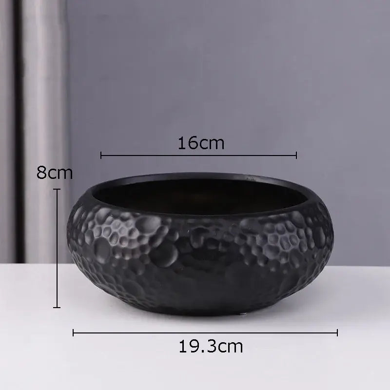 Stacked Ceramic Vase Trio