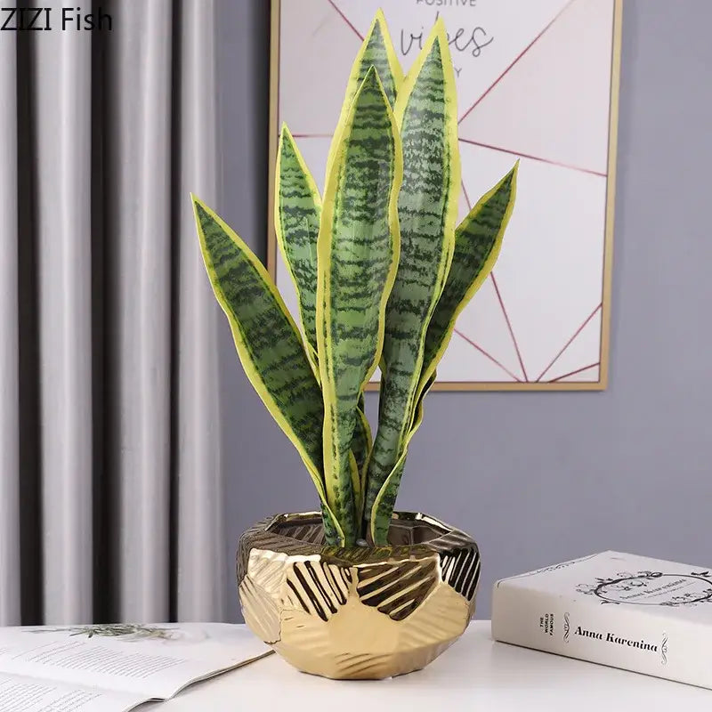Stacked Ceramic Vase Trio