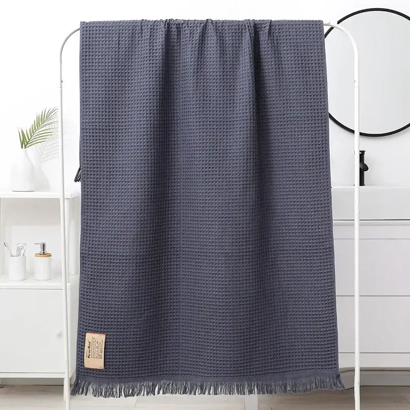 Multi Colored Waffle Towel