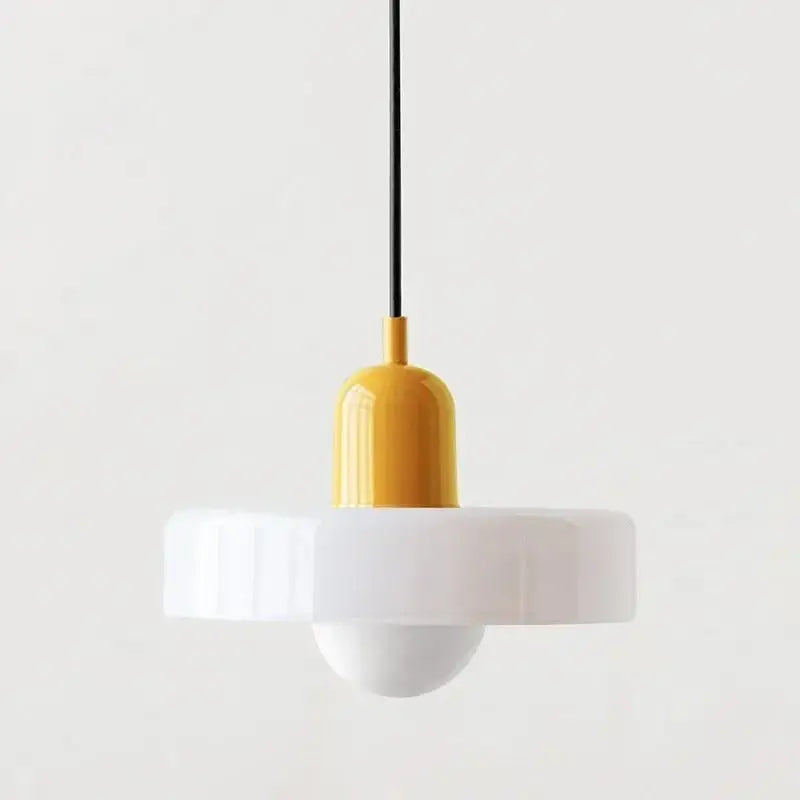 Green Glass Pendant Light