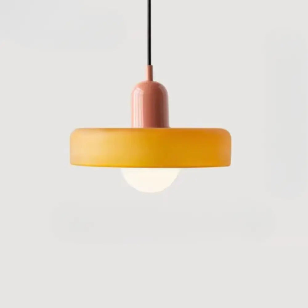 Green Glass Pendant Light