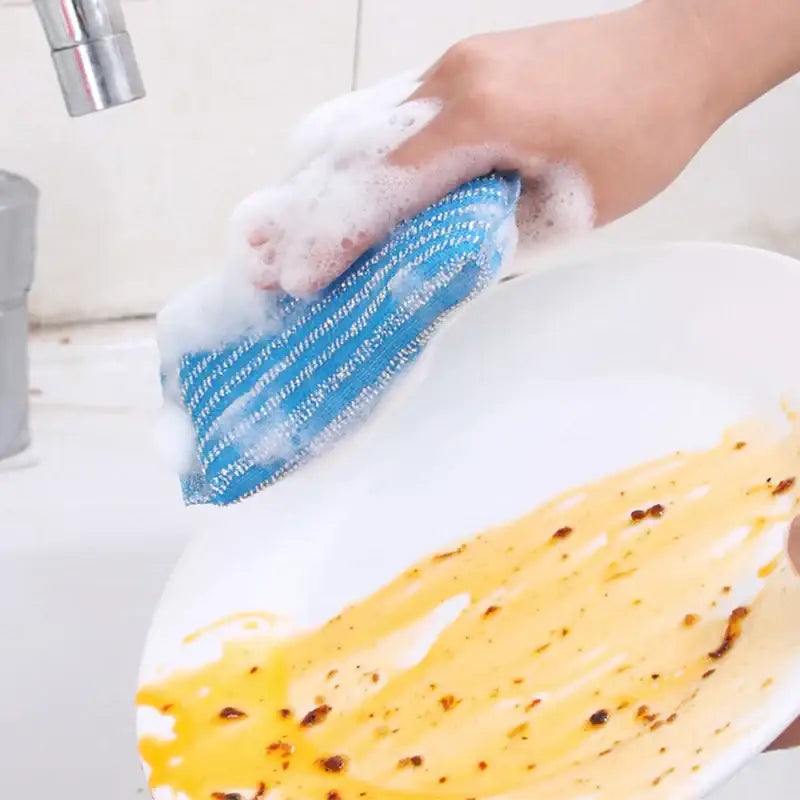 Multicolor Kitchen Scrubber Set
