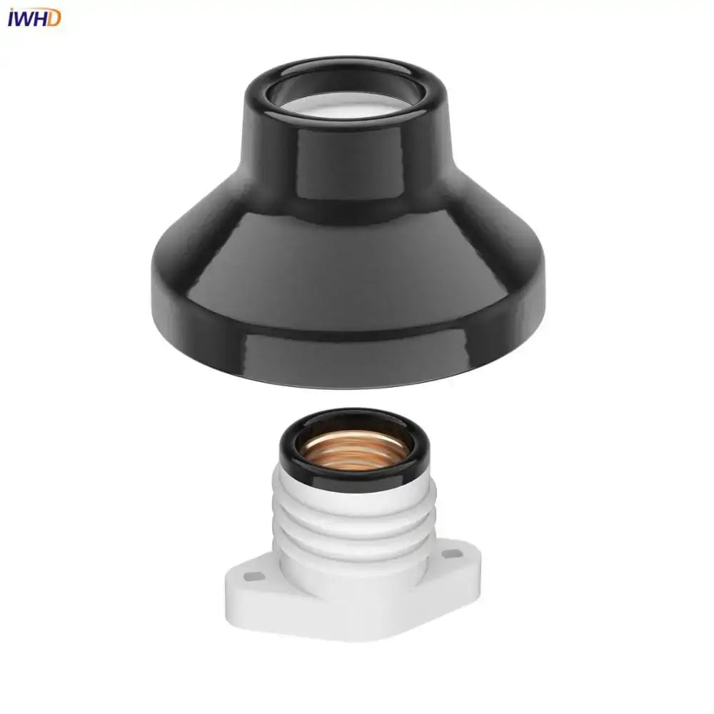 Black Brass Bulb Holder