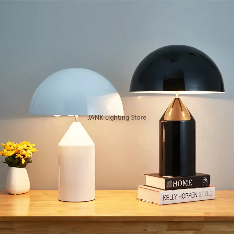 Black Gold Mushroom Lamp