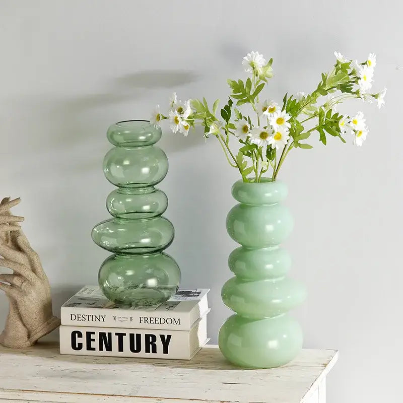 Pink Pebble Stack Vase