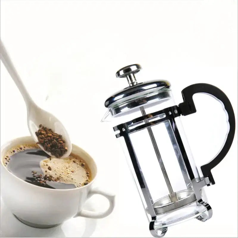 Gold Silver French Press