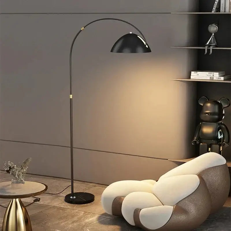 Gold Marble Floor Lamp