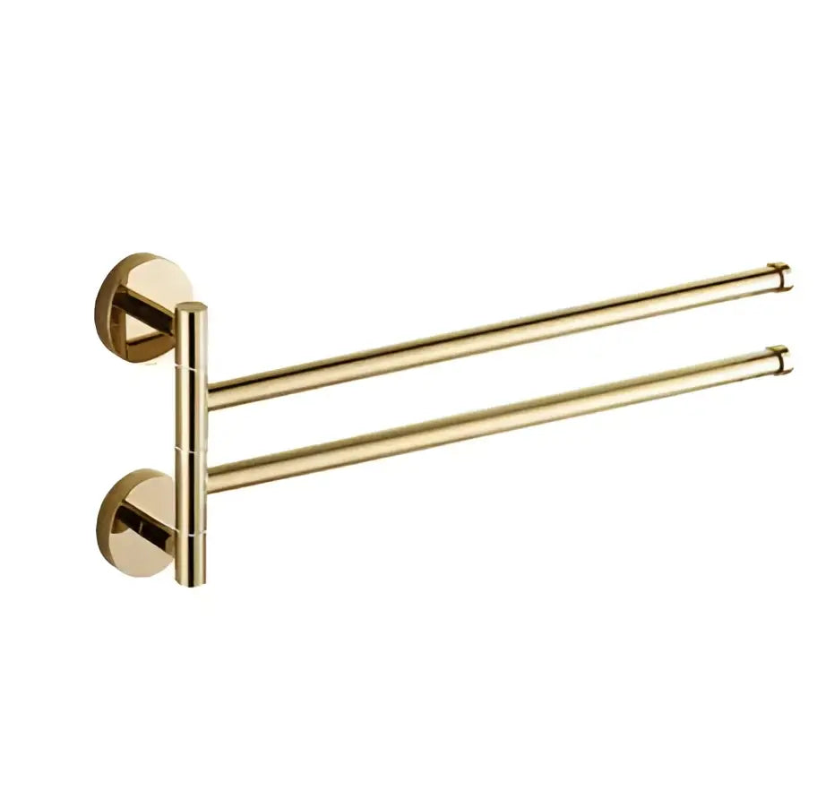 Gold Swivel Towel Rack