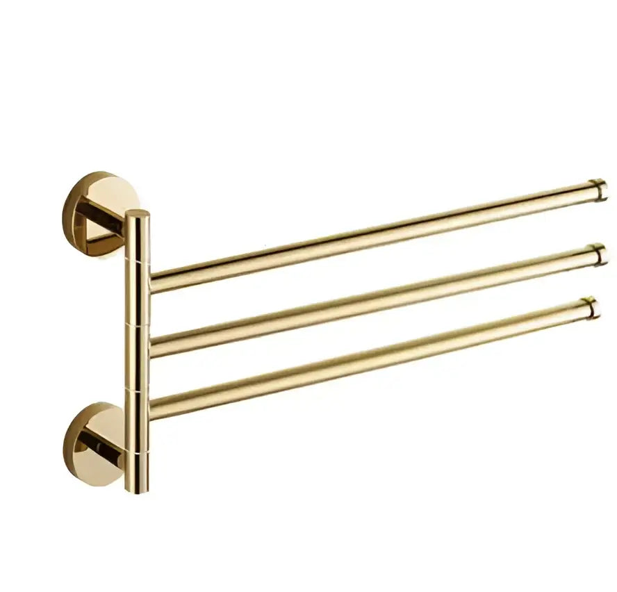 Gold Swivel Towel Rack
