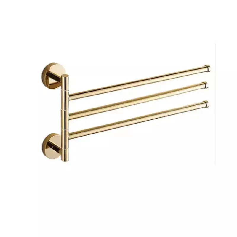 Gold Swivel Towel Rack