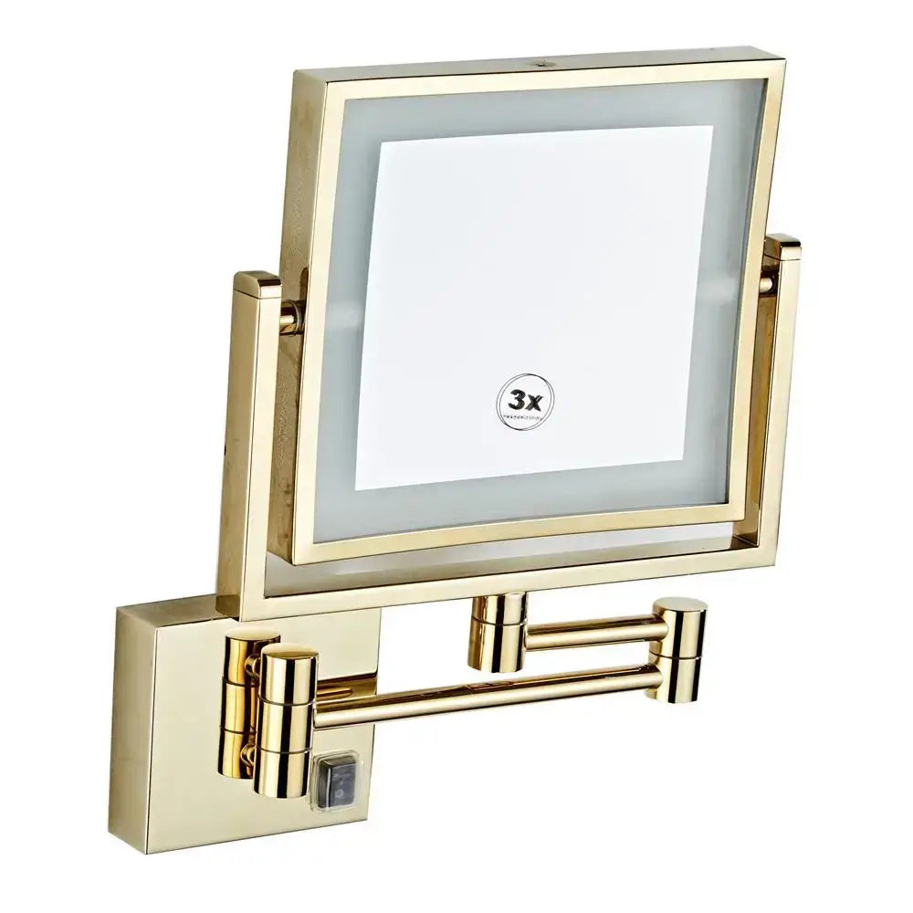 Gold LED Makeup Mirror